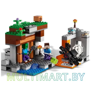 Конструктор LEGO Minecraft 21166 Заброшенная шахта картинка 5